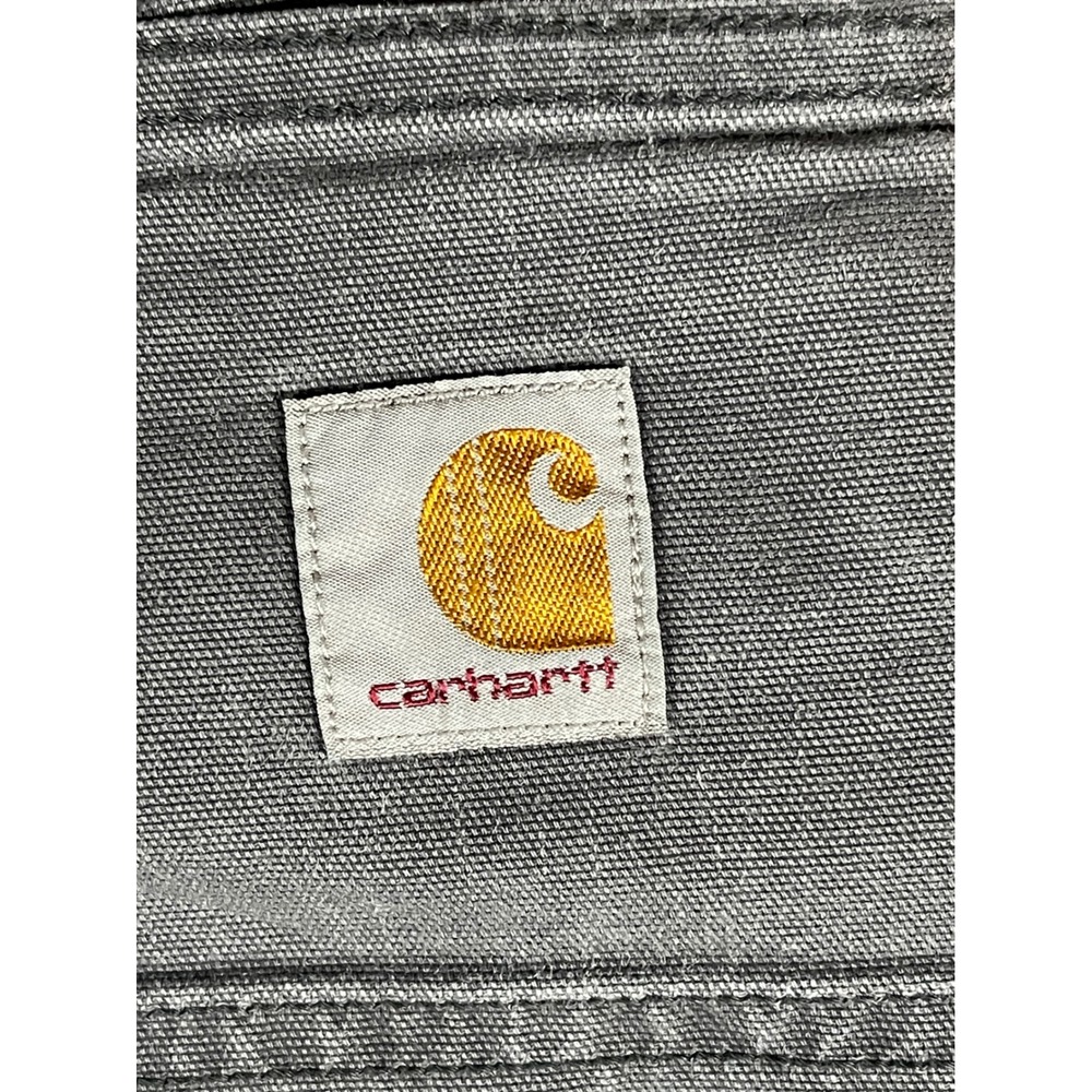 Carhartt Rugged Flex Relaxed Fit Canvas Double Front Utility Work Pants 34x32 - Picture 9 of 15